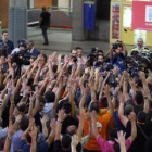 Jornada de protestas en la estación de Atocha