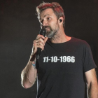 Pau Donés, en un concierto de Jarabe de Palo, en el último festival Mil.leni.