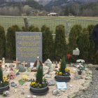 Homenaje a las víctimas de Germanwings en Le Vernet, en los Alpes franceses.