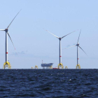 El parque eólico de Iberdrola en el Reino Unido.