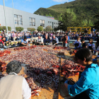 La imagen es de abril, cuando un notario dio a Ponferrada el Guinness de la tapa de pulpo.