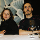 Leticia Fernández junto a Daniel Lombas, de Restaurante Mirai.