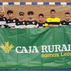 Formación del equipo Leones del Atlas que disputa la Liga Asolefusa/Caja Rural. DL