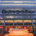 Exterior de la sede del 'New York Times' en Nueva York, en una imagen de archivo.