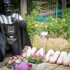 El curioso funeral protagonizado por 'Darth Vader'.