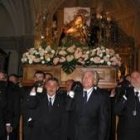 La lluvia impidió la salida de la Virgen de los Dolores