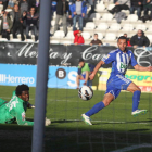 Yuri logró empatar a los 70 minutos el partido tras recibir un pase de Acorán y driblar al guardameta Razak.