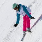 Raquel Martínez Muñiz en un descenso