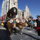 Los carros pasarán delante de la Catedral. RAMIRO