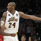 Kobe Bryant y Jimmy Butler, durante el partido.