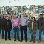 La muestra quedó ayer inaugurada en la sede de la Asociación El Convento de La Bañeza.