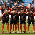 Diego Bardanca, tercero de la primera fila por la izquierda, con su equipo. BURIRAM UNITED