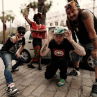 Los integrantes del grupo andaluz O’Funk’Illo, que llegan hoy de gira al Gran Café.