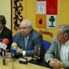 Ángel Villalba, Vicente Álvarez Areces y José Luis García, alcalde de La Robla
