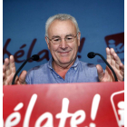 El candidato de Izquierda Unida a la presidencia, Cayo Lara.