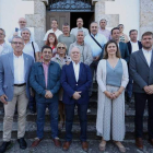 Foto de familia del encuentro de EsMontañas celebrado esta semana en Candelario, en Salamanca. DL