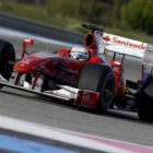 Aspecto que tendrá el Ferrari de Alonso este año.