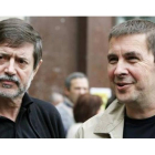 Arnaldo Otegi y Rafa Díez Usabiaga, en una imagen de archivo.