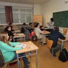 Alumnos en un aula del Instituto Confucio en León.