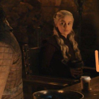 Imagen del café junto a Daenerys en Juego de tronos.