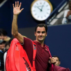 Federer se despide de los aficionados al caer eliminado en el Open USA.