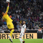 Areola evitó el gol de Alemania.