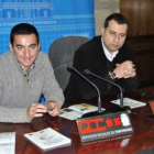 José Carlos Ruiz y Reiner Cortés presentaron ayer la feria de la solidaridad.