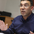 Pedro Llamas, durante la entrevista concedida a este periódico.