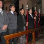 La cofradía de la Santa Csena inició su celebración anual con un acto religioso