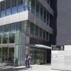 Aspecto que presentaba estos días el edificio Nozar.