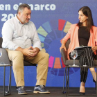 Eduardo Morán durante su participación en la mesa redonda. DL