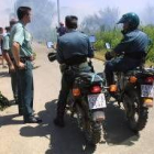 Agentes del Seprona intervienen en un incendio forestal