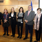 Participantes en la presentación de la Plataforma de las Regiones con Minería de Carbón. R. P. VIECO