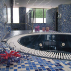 Zona termal de relax y habitación Nueva Yorkdel SPA Loft en Boñar.