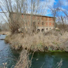 La Presa del Bernesga a su paso por el molino de Carbajal. DL