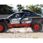 El Audi RS Q e-tron que pilotará Carlos Sainz en el Dakar 2023. DL