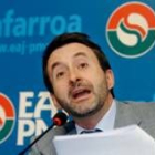El aún presidente del PNV Josu Jon Imaz, en una imagen de archivo