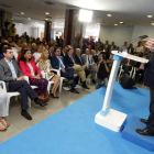 Arias Cañete, durante un acto con cargos públicos de su partido celebrado en Las Palmas.