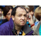 El portavoz de Sortu, Pernando Barrena, el pasado día 6 de octubre en un acto del partido.