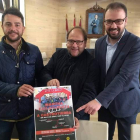Imagen de la presentación de la Marcha Cicloturista a Castrotierra, ayer en La Bañeza. MEDINA