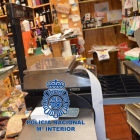 Imagen de la tienda en la que se produjo el robo
