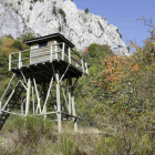 Una de las torretas propiedad de la Junta existente en el valle de Anciles. CAMPOS