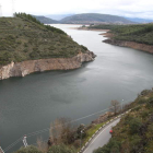 Vista del embalse para el que había un plan turístico.