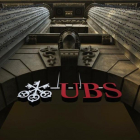 La sede del banco UBS en Zúrich, Suiza.