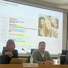 Carmen Rodríguez Santos, José Manuel Alonso y Javier Sanz presentaron este lunes el informe. DL