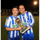 David Malo y Yuri, con la Copa Castilla y León el martes, son los dos primeros renovados.