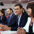 Pedro Sánchez, en el Comité Federal del PSOE.