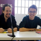 Pablo Iglesias e Íñigo Errejón en una reunión del Consejo Ciudadano de Podemos.