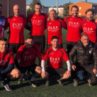 Formación del equipo de El Parque que disputa la Liga CHF. DL