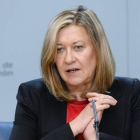La consejera de Economía y Hacienda de la Junta, Pilar del Olmo. NACHO GALLEGO